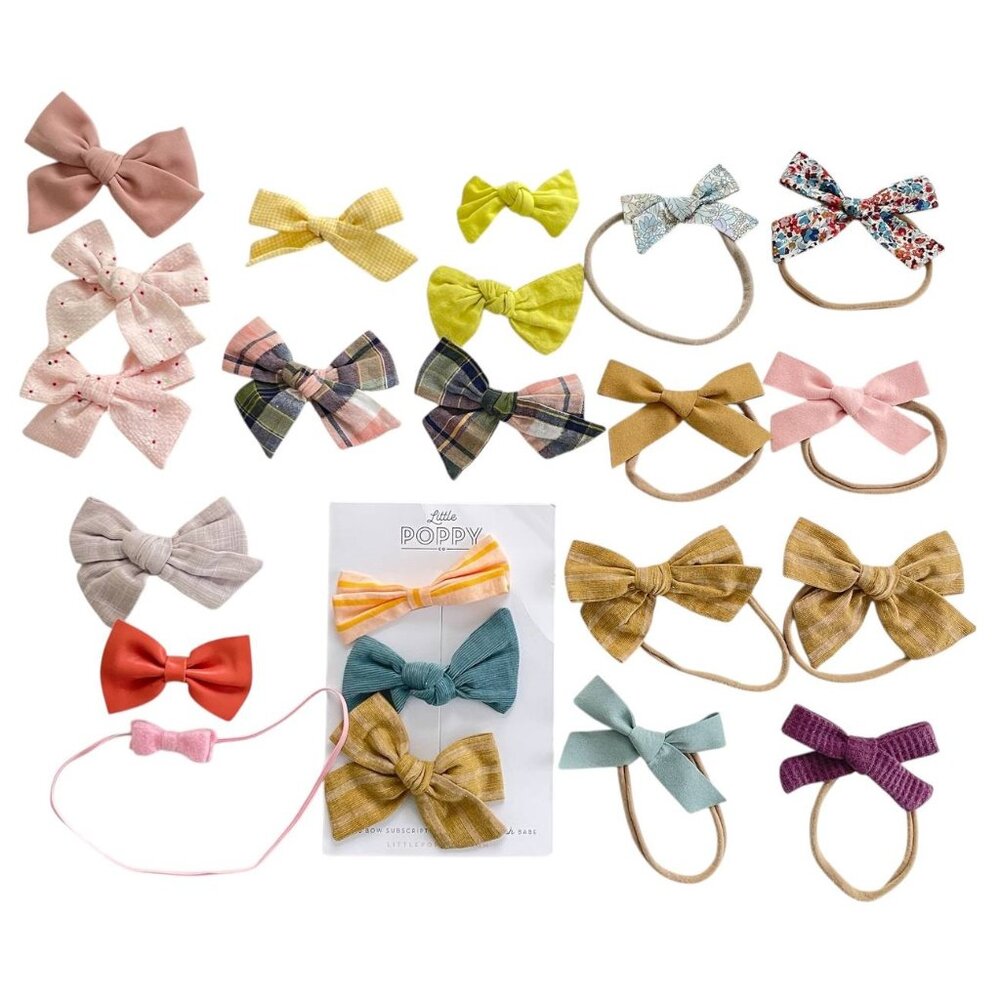 18 Little Poppy Co. Alligator Clip Bows